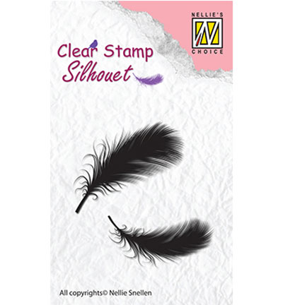 SIL023 - Nellie's Choice - Silhouette Feathers - Silhouettes SIL023 - Nellie's Choice - Silhouette Feathers - Silhouettes