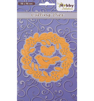 HSFD010 - Nellie's Choice - Springflower-wreath - 