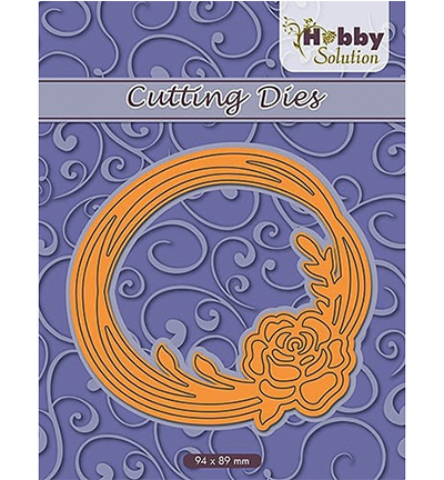 HSFD024 - Nellie's Choice - Rose in strangled circles - 