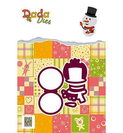 DDD018 - Nellie's Choice - Snowman - 