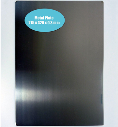 MSPB001 - Nellie's Choice - Plaque métallique pour PowerBoss - Machines, plaques et tapis MSPB001 - Nellie's Choice - Plaque métallique pour PowerBoss - Machines, plaques et tapis