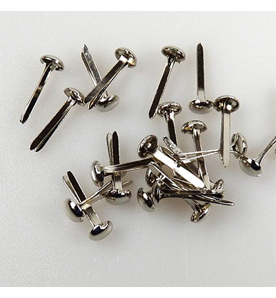 FLP-BR-003 - Nellie's Choice - Floral Brads Argent - Floral Brads