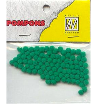 POM018 - Nellie's Choice - Mini pompoms Vert - Mini
