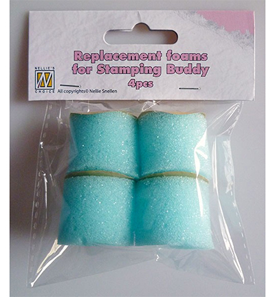 STBF001 - Nellie's Choice - Mousse de rechange (4) pour Stamping Buddy - Stamping Buddy
