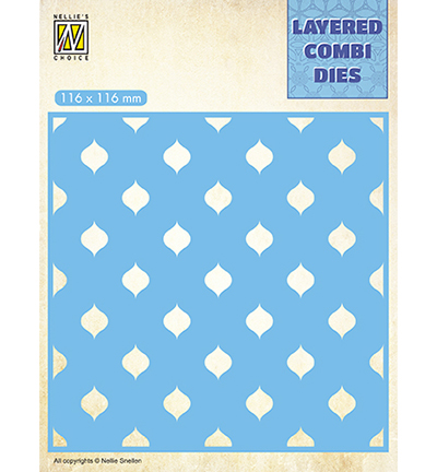 LCDD003 - Nellie's Choice - Square Drops Layer C - gouttes