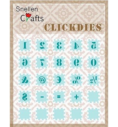 SCCD003 - Nellie's Choice - Clickdies Numbers & punctuation marks - Chiffres et lettres