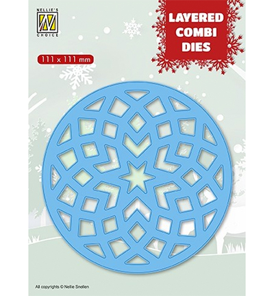 LCDRS002 - Nellie's Choice - Round Star (Layer B) - Layered & Combi Dies LCDRS002 - Nellie's Choice - Round Star (Layer B) - Layered & Combi Dies
