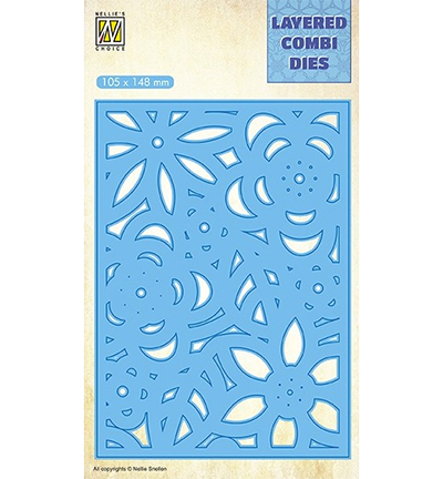 LCDB006 - Nellie's Choice - Flowers-3 (Layer C) - Layered & Combi Dies LCDB006 - Nellie's Choice - Flowers-3 (Layer C) - Layered & Combi Dies