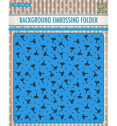 EEB029 - Nellie's Choice - Fluff - Background Embossing