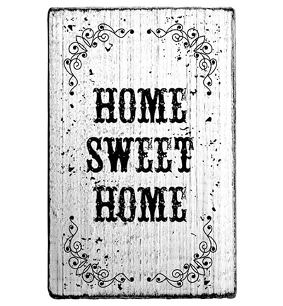 V01005* - Colop - Home Sweet Home - Vintage Stamps
