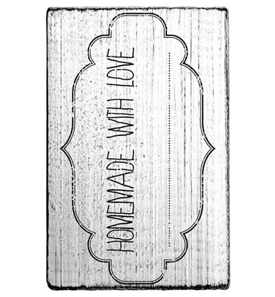 V01006* - Colop - Homemade with love - Vintage Stamps