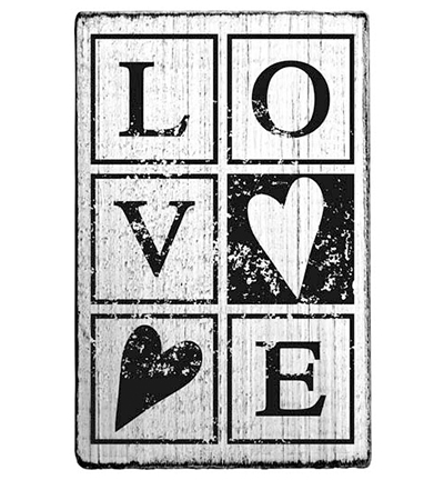 V01022* - Colop - LOVE - Vintage Stamps