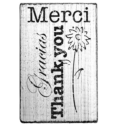 V01035* - Colop - Merci Gracias Thank you - Vintage Stamps