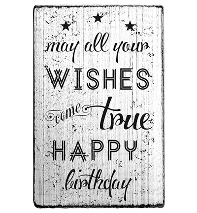 V01040* - Colop - May all your wishes come true - Tampons vintage V01040* - Colop - May all your wishes come true - Tampons vintage