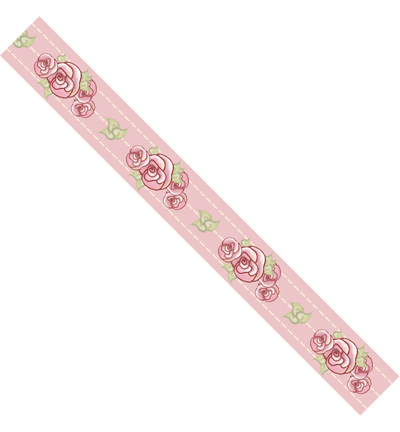 503C/20mm - Atbelle - Ribbon Flowers rose - 
