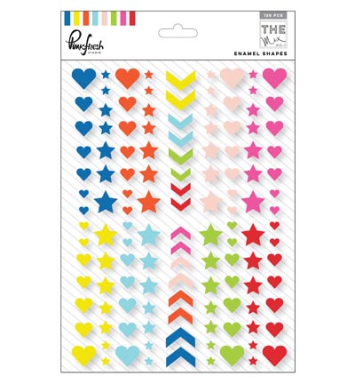 PFRC500216 - Pinkfresh - Enamel Shapes - Dots / shapes