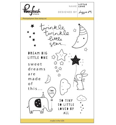 PFCS2017 - Pinkfresh - Little love - Clear Stamp