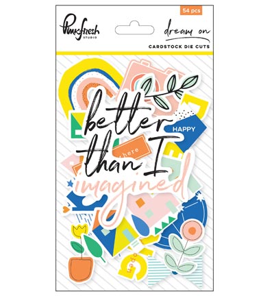 PFRC100717 - Pinkfresh - Card stock die cuts - Die Cuts