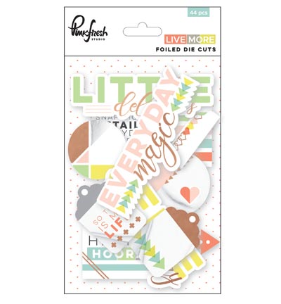 PFRC200617 - Pinkfresh - Copper Foiled die cuts pack - Die Cuts