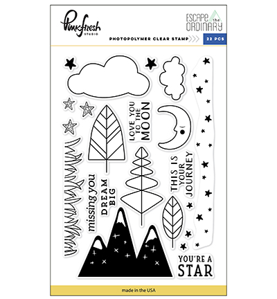 PFRC301317 - Pinkfresh - Photopolymer stamp set - Amour, amitié