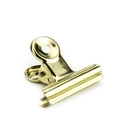 4013.0009 - Kippers - Bulldog Clip, Goud - Paper clips
