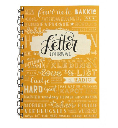 830100 - Papicolor - Mijn letter Journal 948 moutarde - Bulletjournal