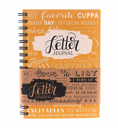 830101 - Papicolor - My Letter Journal 948 moutarde – Anglais - Bulletjournal