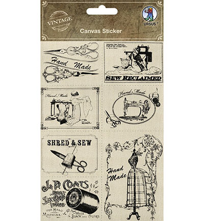 40560003 - Ursus - Canvas Sticker, self-adhesive motif 3 - Motifs