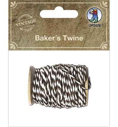 40590002 - Ursus - Sewing cotton on a wooden reel Brown - Corde