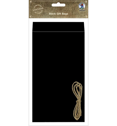 40720001 - Ursus - Black Gift Bags - Sacs en papier