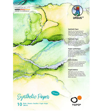 16279200 - Ursus - Synthetisch Papier Yupo Wit, A5 - 