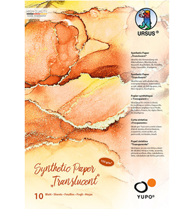 16299200 - Ursus - Synthetisch Papier Translucent Yupo Wit, A5 - 