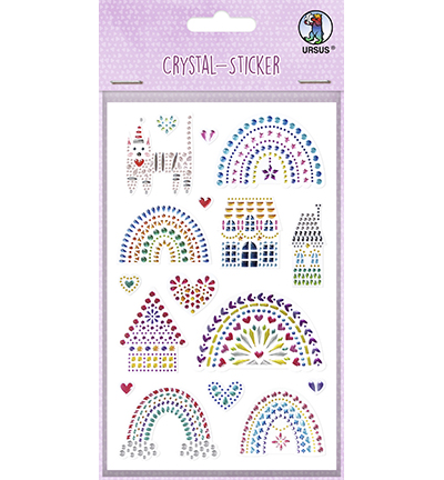 7510 00 04 - Ursus - Crystal Sticker, Arc-en-ciel - 