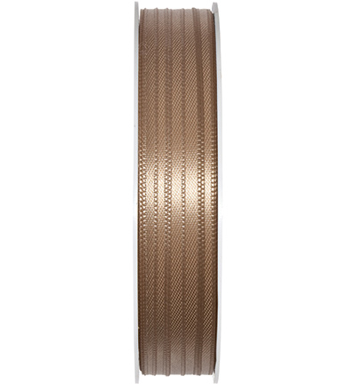 3004-003-79-50 - Halbach - Naturel 50mtr x 3mm - Ruban satin