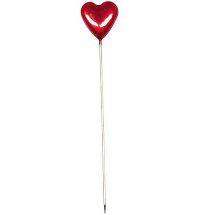 83002-010-65 - Halbach - Pins Heart Wine Red - 