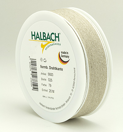 5600-025-79-20 - Halbach - Naturel - Leinenband