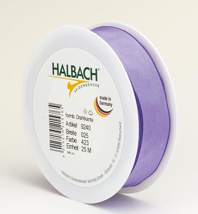 9240-025-423-25 - Halbach - Light Lilac - Drahtkantenband 25mm