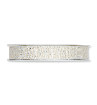 5755-015-11-20 - Halbach - White/Silver - Mixed Lurex Ribbon