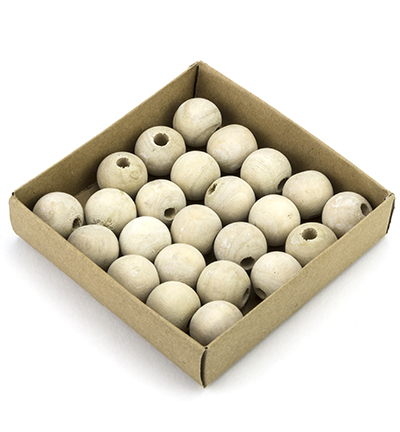 16632-020-79 - Halbach - Perles Holz Naturel - Perles en bois