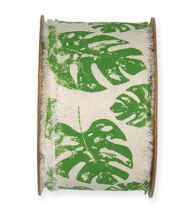 24028-040-563 - Halbach - Monstera, Green - 