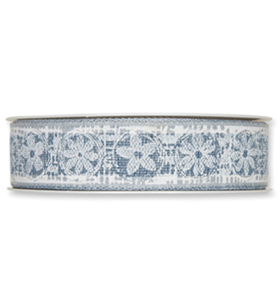 546-025-50-20 - Halbach - Blossems, Dark Blue - 