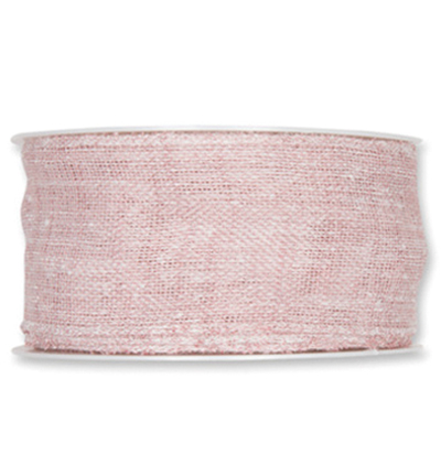 9547-050-510-8 - Halbach - Linen Look, Pale Berry - 