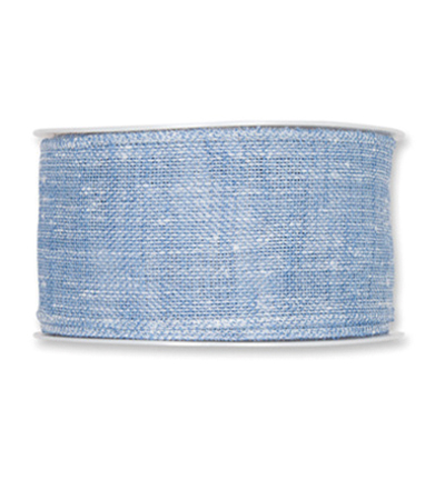 9547-050-103-8 - Halbach - Linen Look, Azure Blue - 