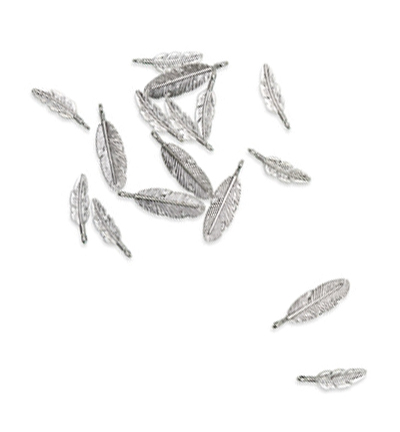 83447-000-211 - Halbach - Feathers, Silver - Metal Feathers