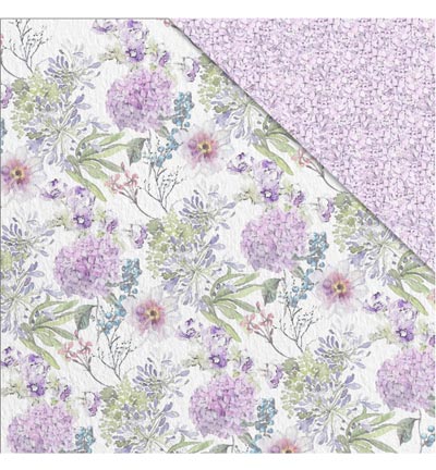 C97 003 - FabScraps - All the Blooms - Scrap Paper 30.4cm