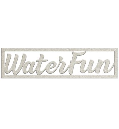 DC93 006 - FabScraps - Word - Water Fun - FabScraps