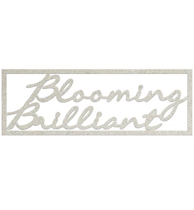 DC97 002 - FabScraps - Word - Blooming Brilliant - FabScraps DC97 002 - FabScraps - Word - Blooming Brilliant - FabScraps