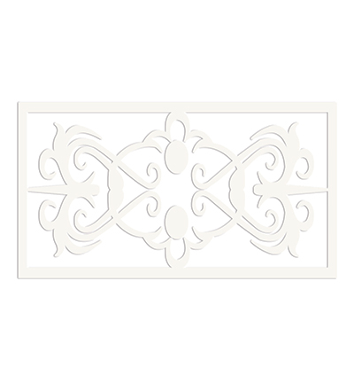 DC101 006 - FabScraps - 1 x Ornament - 