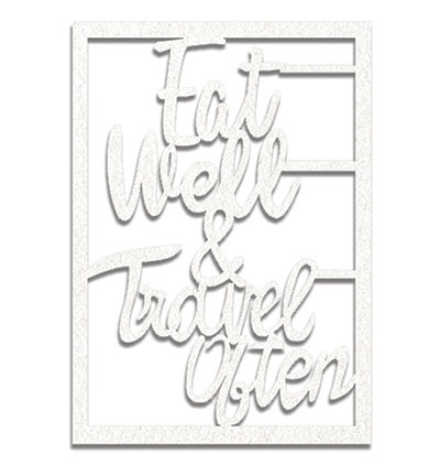 DC102 004 - FabScraps - Eat Well & Travel Often - 