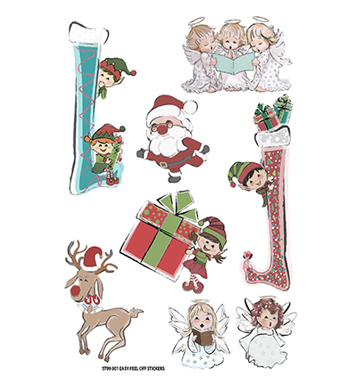 ST99 001 - FabScraps - Little Helpers - Stickers